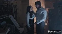 Angela White fucked by four men in the garage